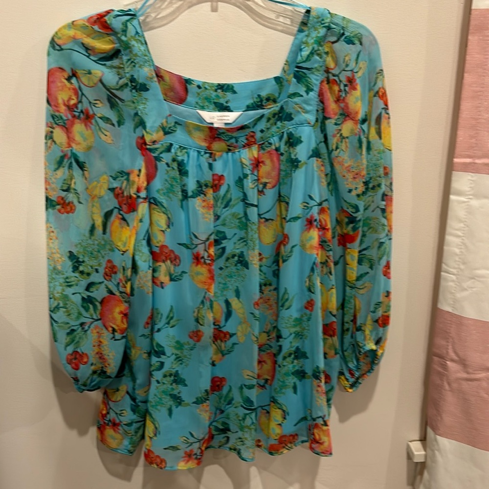 Flower Print Blouse
